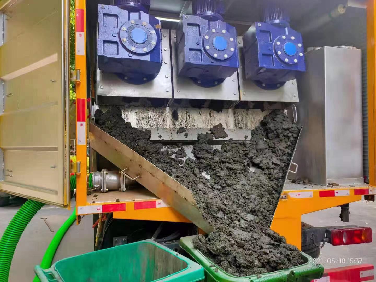 南华化粪池清掏城市维护站-泥浆净化干湿分离处理